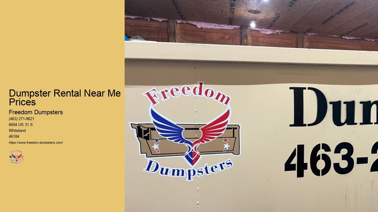 Dumpster Rental